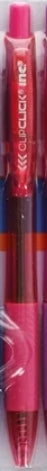 Inc. Clip Clicks Ballpoint Pens Retractable Tip Comfort Grip